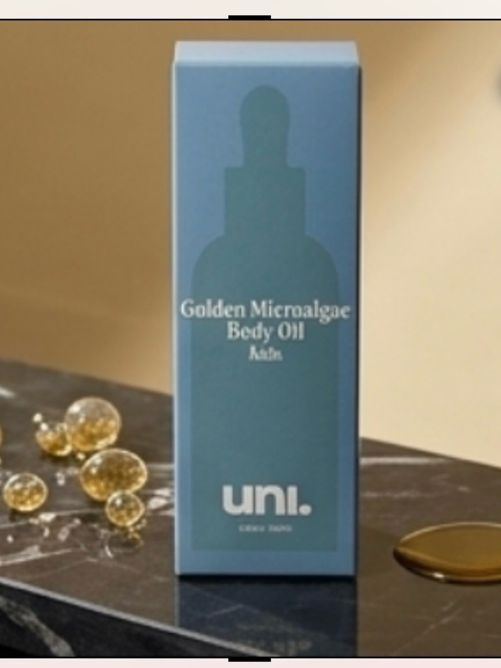 Uni. Golden Microalgae Body Oil - Blue